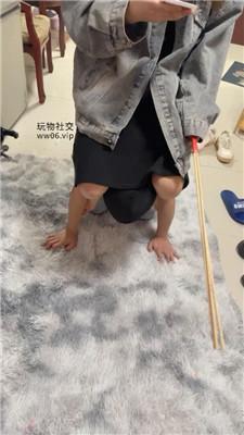 【白兔】双S-白袜脚玉足藤条虐家奴【双视角版】 JS250222-2