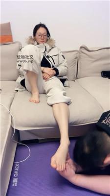 【埋汰】风衣女神骑马虐脚下奴【下】 JS250125-9