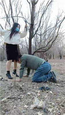 【沐颜】户外强制公开处刑虐【上-双视角版】 JS250106-11