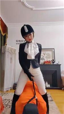 【魔鬼天使】女教练骑人形犬驯化 JS250116-38