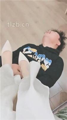 【颜颜】高跟踩踏/镜前辱/反绑虐打