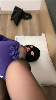 【棋棋大人】长靴捂白袜黑丝气味辱 JS250306-22