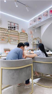 【小骚】美甲店公开调狗 JS250516-2