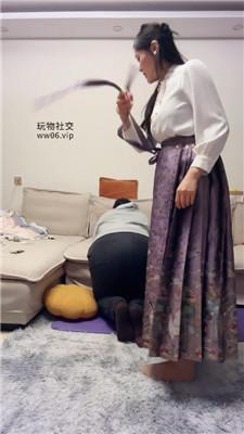 【埋汰】马面裙美女肉丝脚虐 bf50051