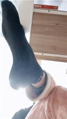 【上海汤圆】红黑棉袜    250130-21