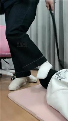 【拽拽】雪地靴白棉袜踩踏家奴 JS250118-25