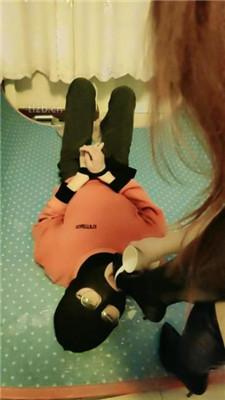 【秋天】捆绑-长靴原味玉足恋足舔