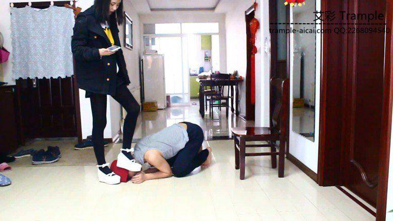 媛媛出演！讨厌的经理最后做我的狗（续）！