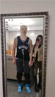 【汐言】强制闻靴内/遛狗爬行/捆绑口球塞嘴/跳踩