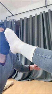 【肉肉】近距离白袜裸足恋足调-脚喂酸奶