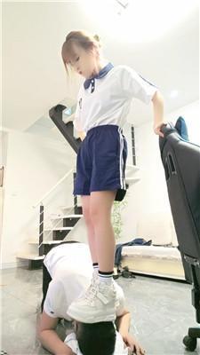 【淡颜】学生主-数据线鞭打/连环耳光 JS250223-23