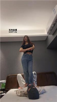 【球球】牛仔裤坐脸-腿绞窒息专场 bf51728