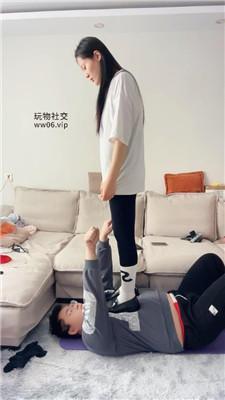 【埋汰】皮鞋白袜踩教练狗 JS250222-38