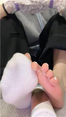 【筱月】畜生狗喜欢闻臭袜    250310-37