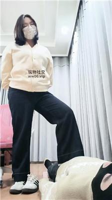 【拽拽】脏运动鞋白袜蹂躏踩 JS250204-10