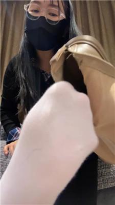 【小树】长筒靴羞辱白袜搓脚寸止控制    250118-25
