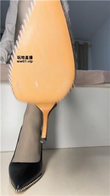 【酒鸽】吊带厚灰丝高跟    250427-5