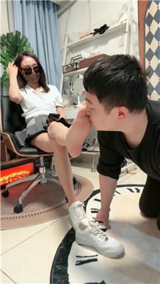 【苒溪】沉浸式-舔肉丝脚/强制闻鞋 JS250224-20