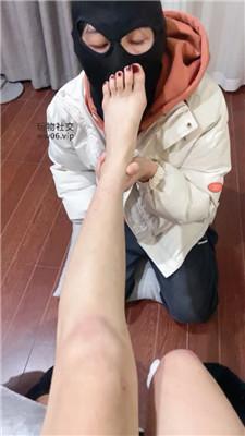 【沐沐大大】废物家奴恋足狂舔 JS250107-24