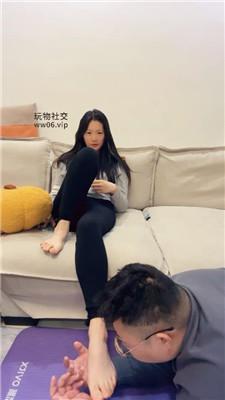 【埋汰】坐脸窒息玉足踢踹 JS250105-8