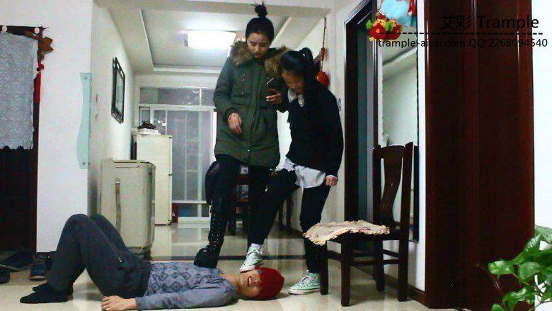 侑主！媛媛！出演收服嚣张的班主任（终）骑乘踩脸！