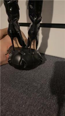 【Sera】高跟长靴碾压踩狗头 JS250508-3