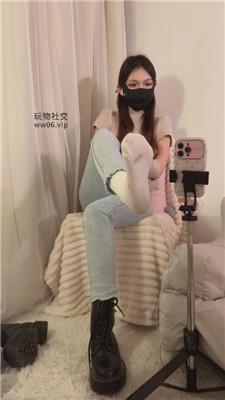 【夏桑】马丁靴脏白棉袜寸    250104-7