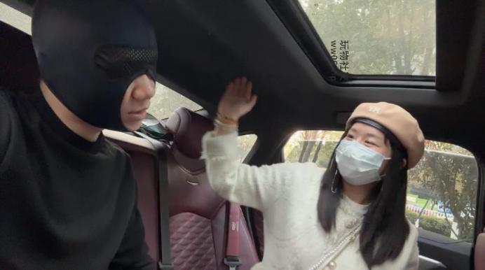 【狗哥】车内调-长靴捂黑丝白袜虐 JS250124-1