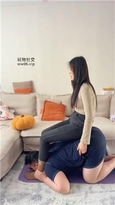 【埋汰】牛仔裤坐脸/原味棉袜脚踩虐 JS250109-31