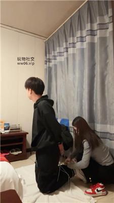 【莹莹】捆绑绿帽男友虐废 JS250216-11