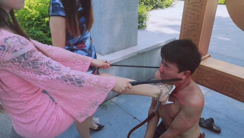 户外多元素暴力调教下部