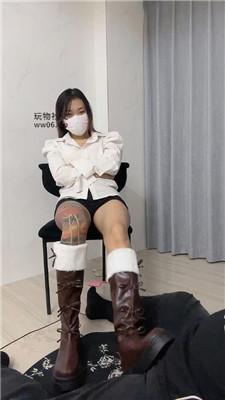 【Qi7】纹身小妹-重度虐乳/超臭长靴气味辱 JS250105-6