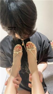 【冰冰】小白鞋原味白袜玩奶狗 bf53119