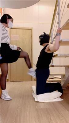 【可可公主】吊绑-AJ强制提档/黑丝棉袜除臭