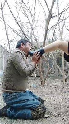 【沐颜】户外调-短靴玩虐惩罚跟踪狂【双视角版】 JS250104-52