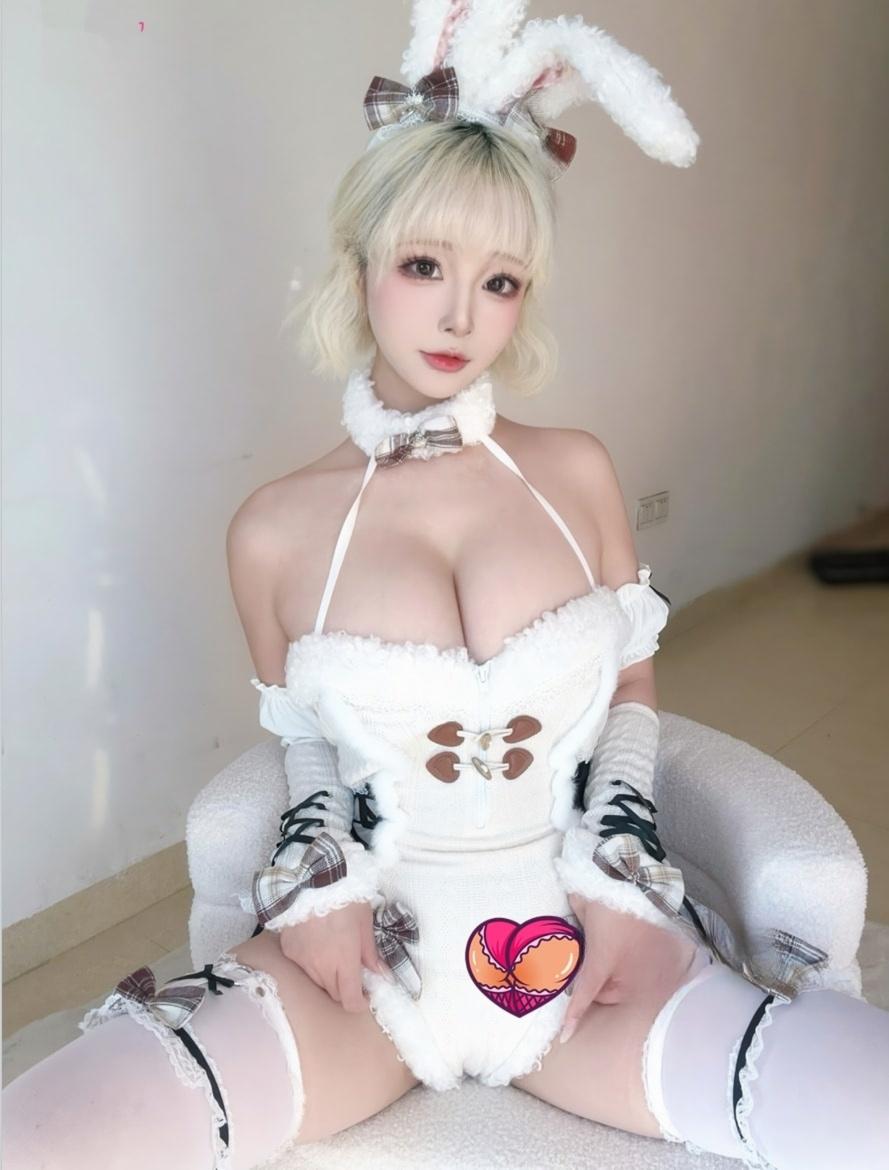 yuuhui玉汇 冬日绒绒兔-完美coser