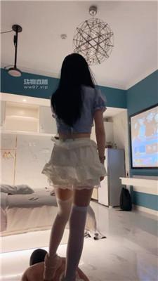 【丸子】骑马鞭打-白袜诱惑-跪舔粉脏鞋 JS250614-14