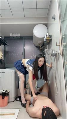 【馨馨】JK小主-皮鞋白丝踩虐 bf54554