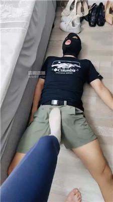 【景花】白袜脚气味辱地毯奴 JS250613-10