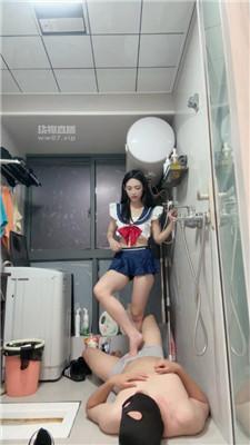 【馨馨】JK小主-皮鞋白丝踩虐 bf54554