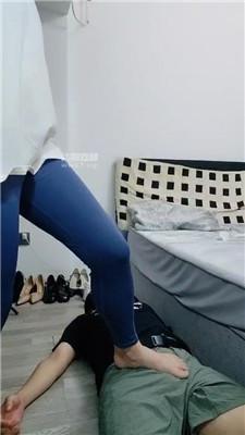 【景花】白袜脚气味辱地毯奴 JS250613-10