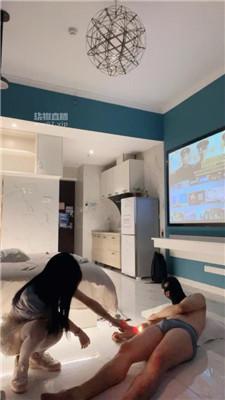 【丸子】骑马鞭打-白袜诱惑-跪舔粉脏鞋 JS250614-14