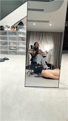 【恩可】镜前羞辱-帆布鞋白袜踩虐【完整版】JS250612-21