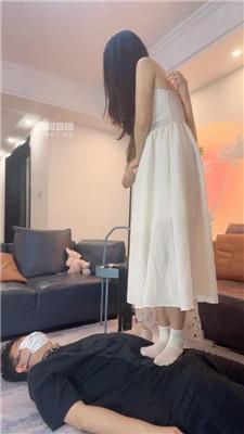 【当当】双S-姐妹花白袜气味辱 bf54497