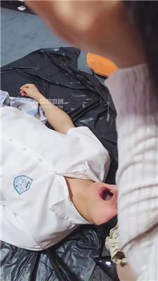 【晏青】内裤套头-喂口水-镜前羞辱 JS250615-9