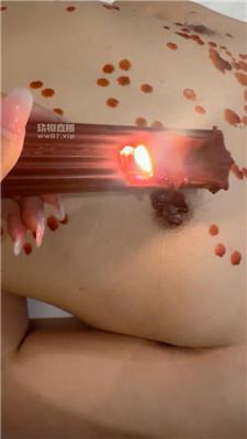 【小熊】帆布鞋踩-强制滴蜡 JS250615-8