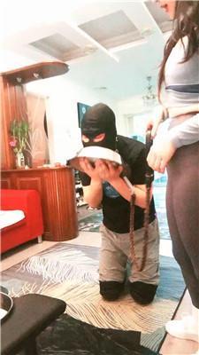 【白狐】狗盆喂食/舔小白鞋白袜【双视角版】 JS250608-24